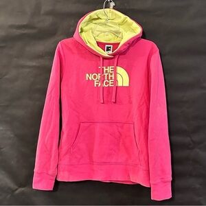 The North Face Pink Yellow Multicolor Hoodie